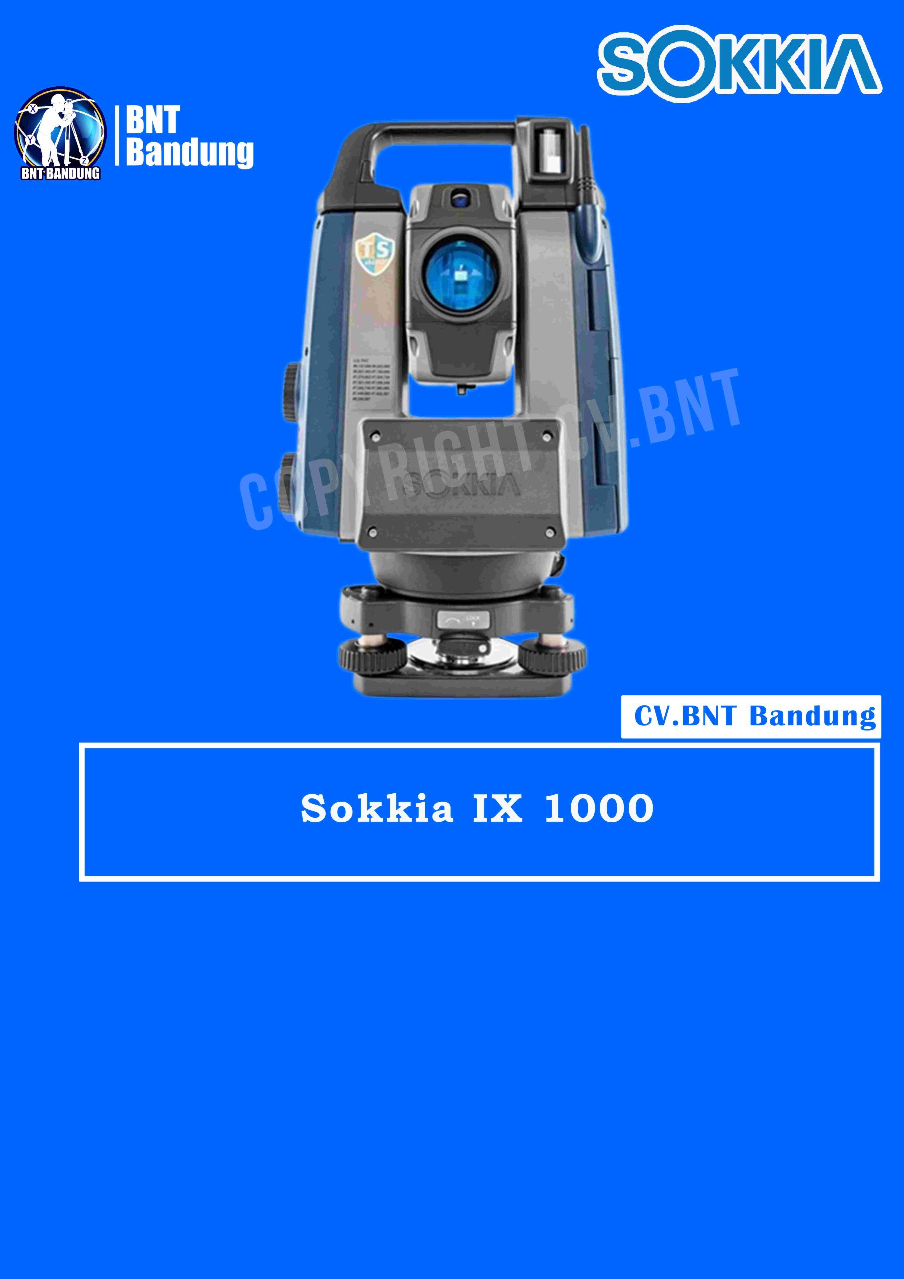 TOTAL STATION ROBOTIC SOKKIA IX 500/1000