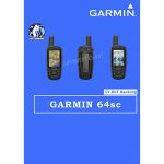 GPS MAP HANDHELD GARMIN 64sc