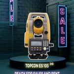 promo total station topcon ES 105 bekas