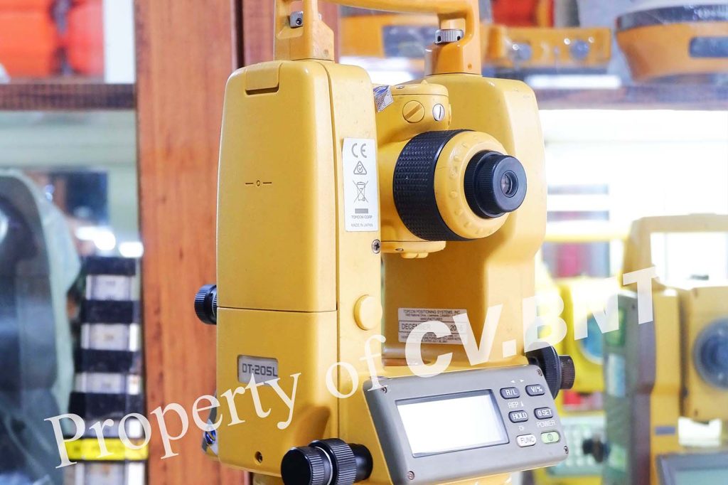 Jual dan sewa digital theodolite berbagai merk seperti Topcon, Sokkia, dan Nikon