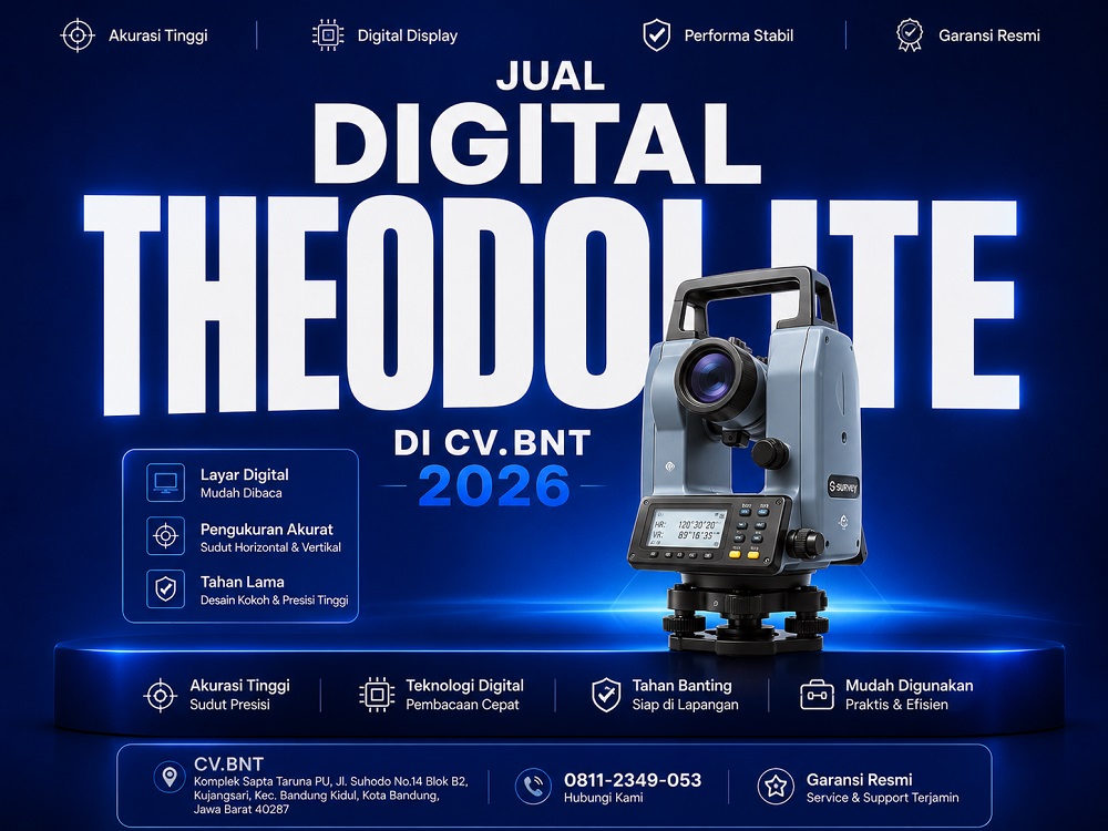 Apa itu digital theodolite di cv.bnt