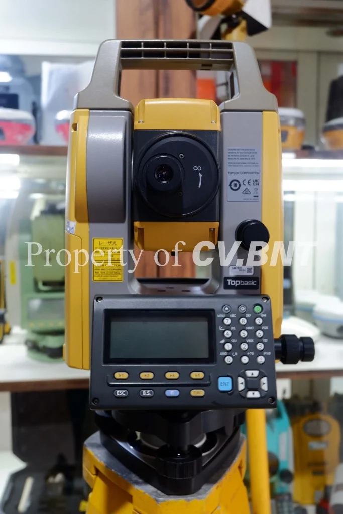 Unit Alat Survey Total Station GM 52 untuk pengukuran yang biasa dijual atau tersedia di CV.BNT