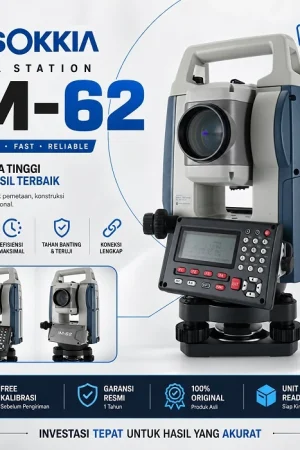 ready gambar dari alat survey total station baru yaitu sokkia IM 62 hanya di CV.BNT